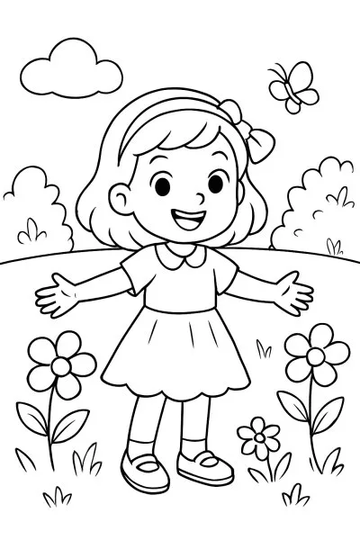 Anya para colorir 12