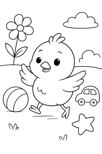 Bombombini Gusini para colorir 07