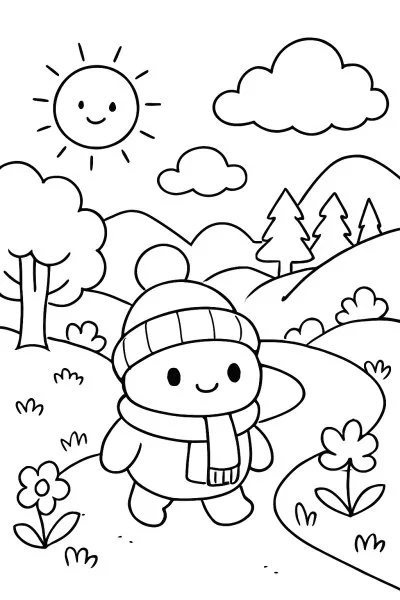 Brr Brr Patapim para colorir 10