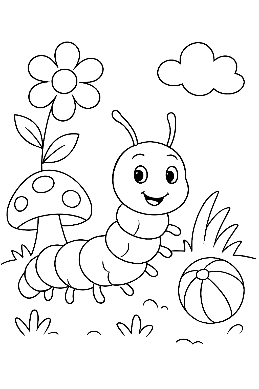 Centopeia para colorir 07