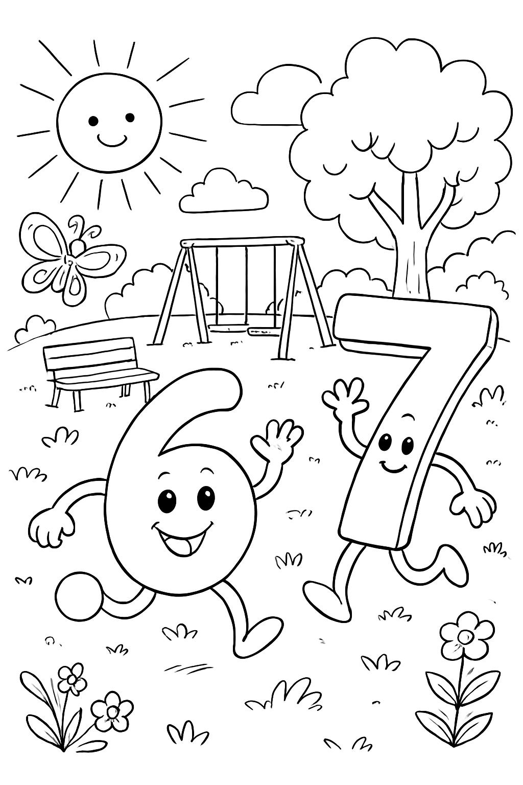 67 (Six Seven) para colorir 14