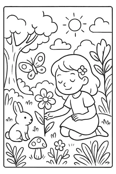 Natureza para colorir 15