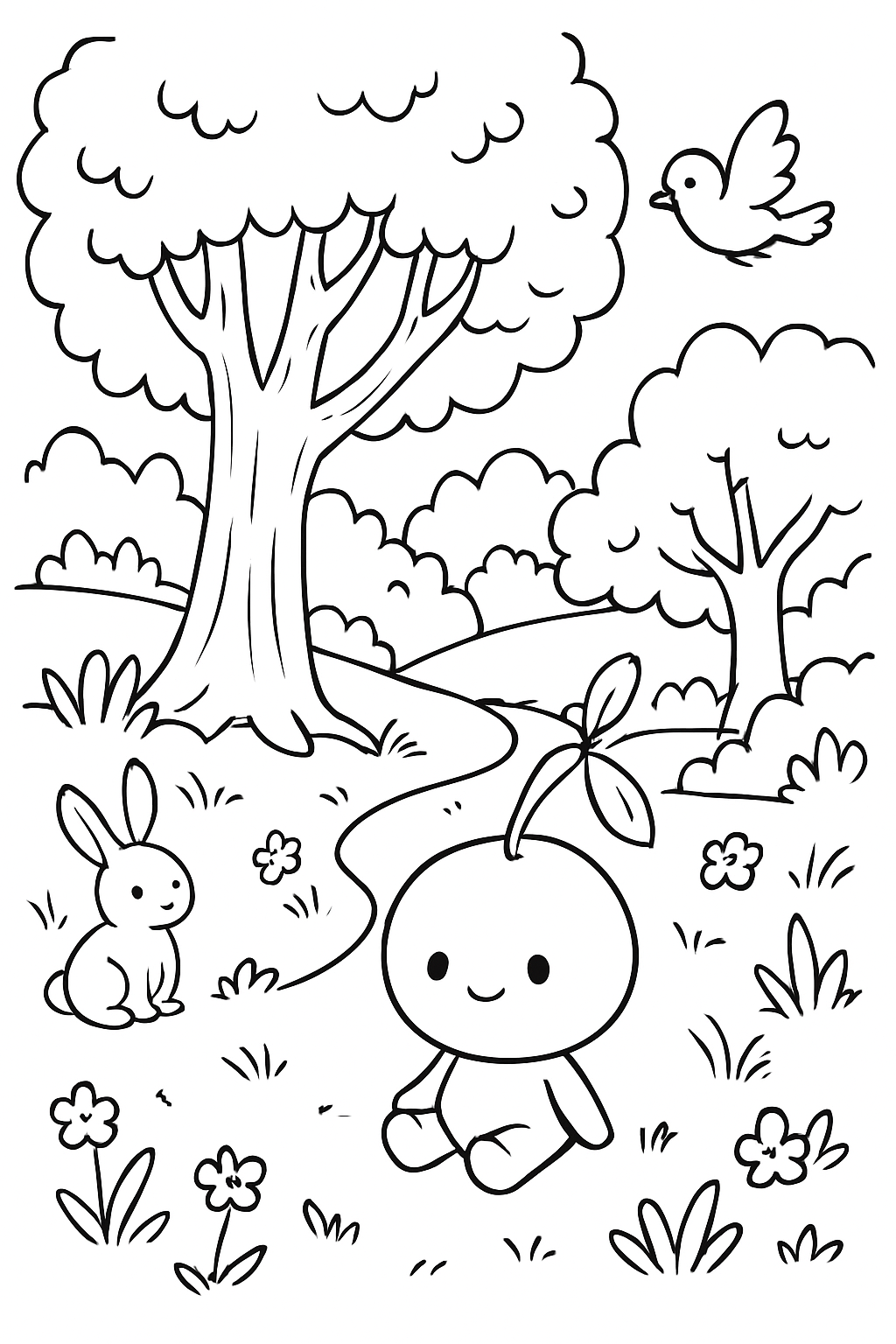 Cereja para colorir 02