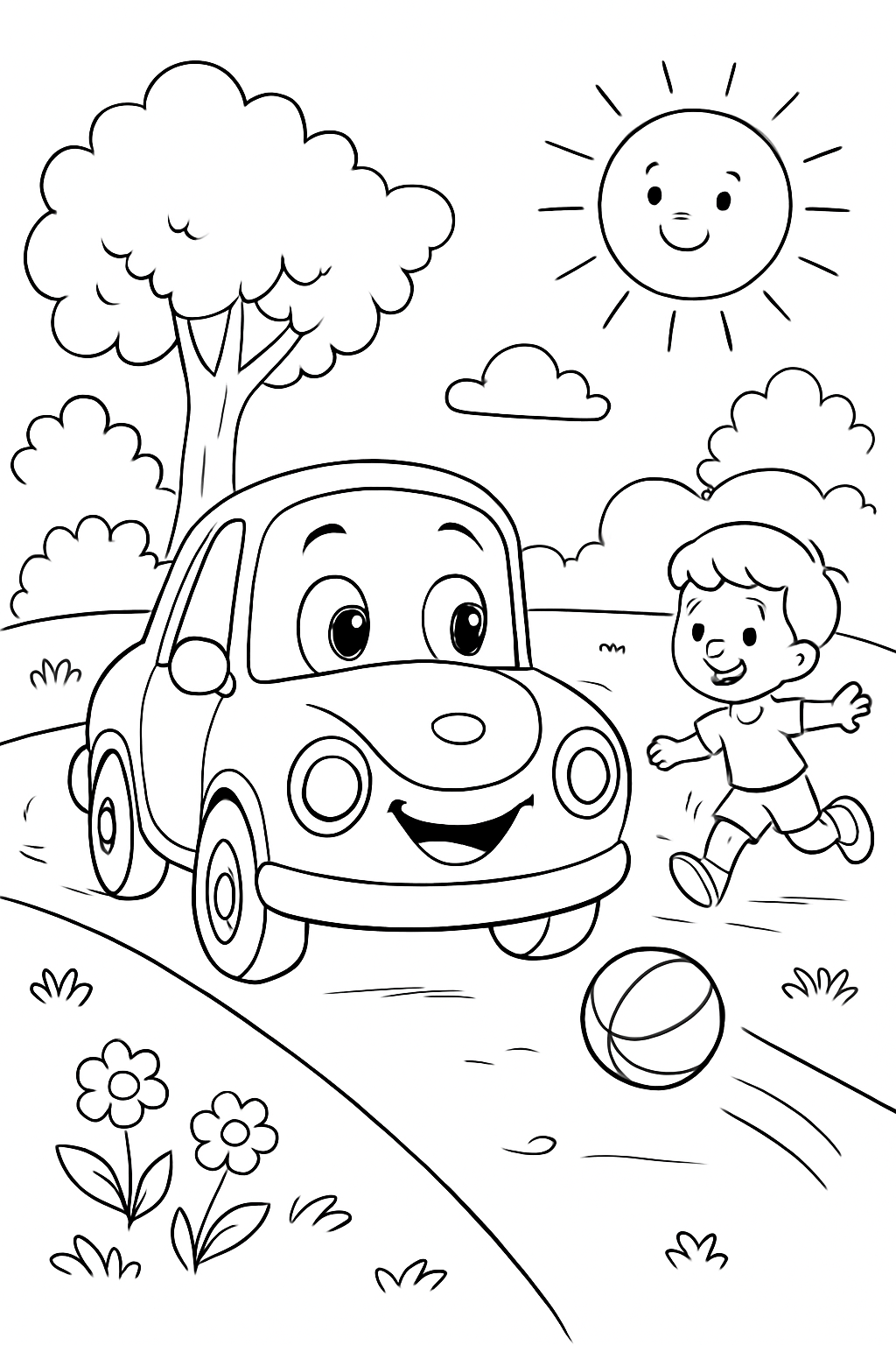 Carros para colorir 03