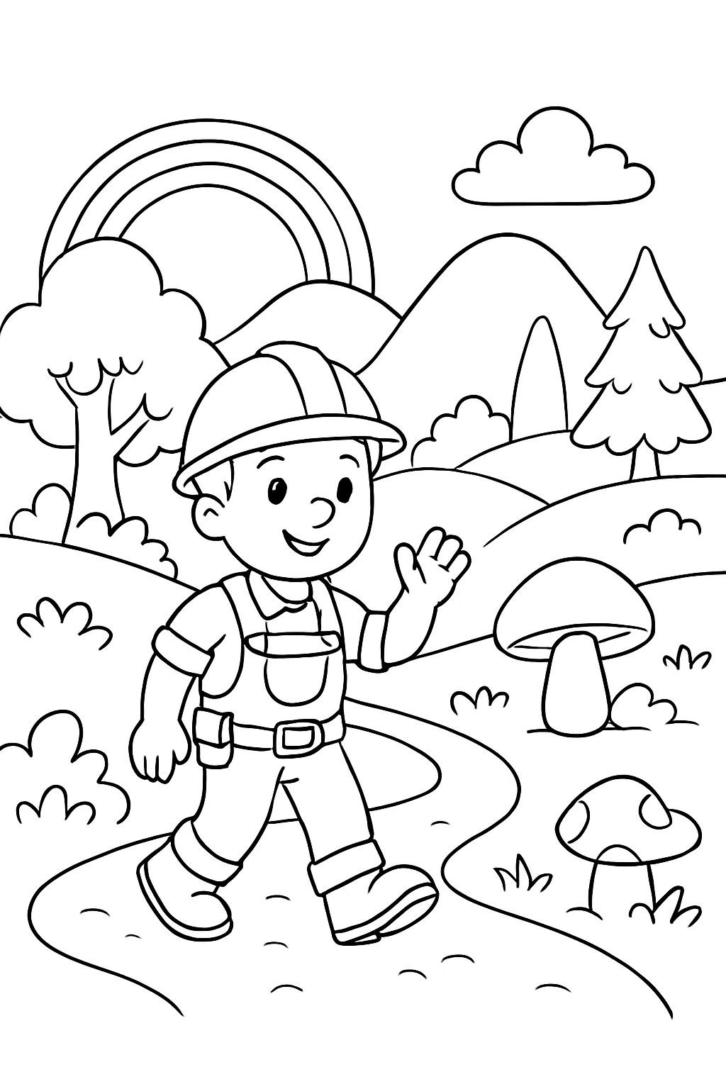 Bob, o Construtor para colorir 10